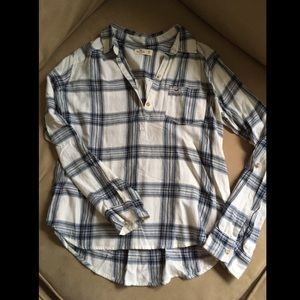 Hollister Quarter Button-Up Flannel